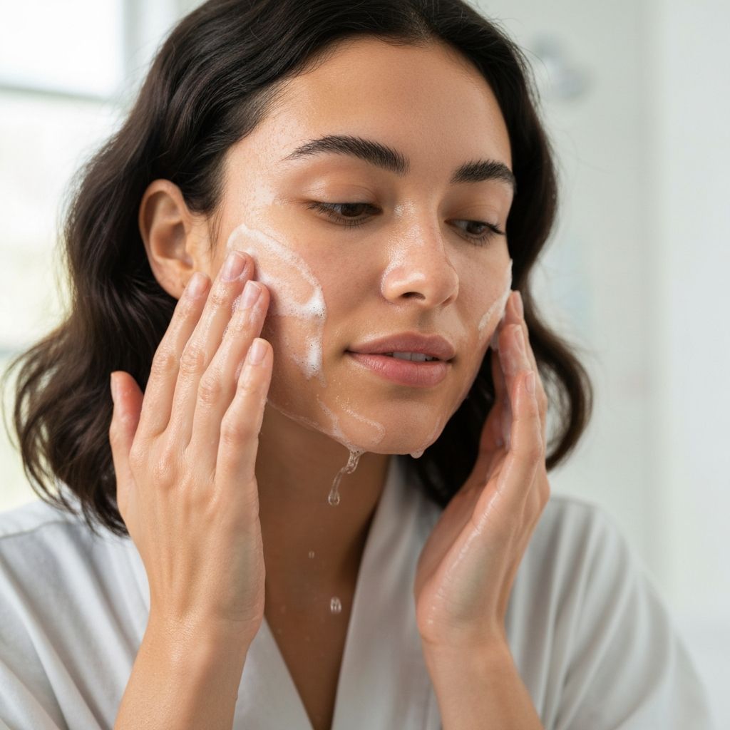 Limpieza facial como primer paso del cuidado